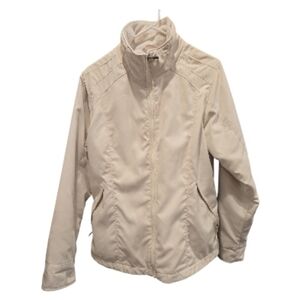 Columbia Sportswear Women's Soft Shell Jacket Fleece Lined Winter White Medium